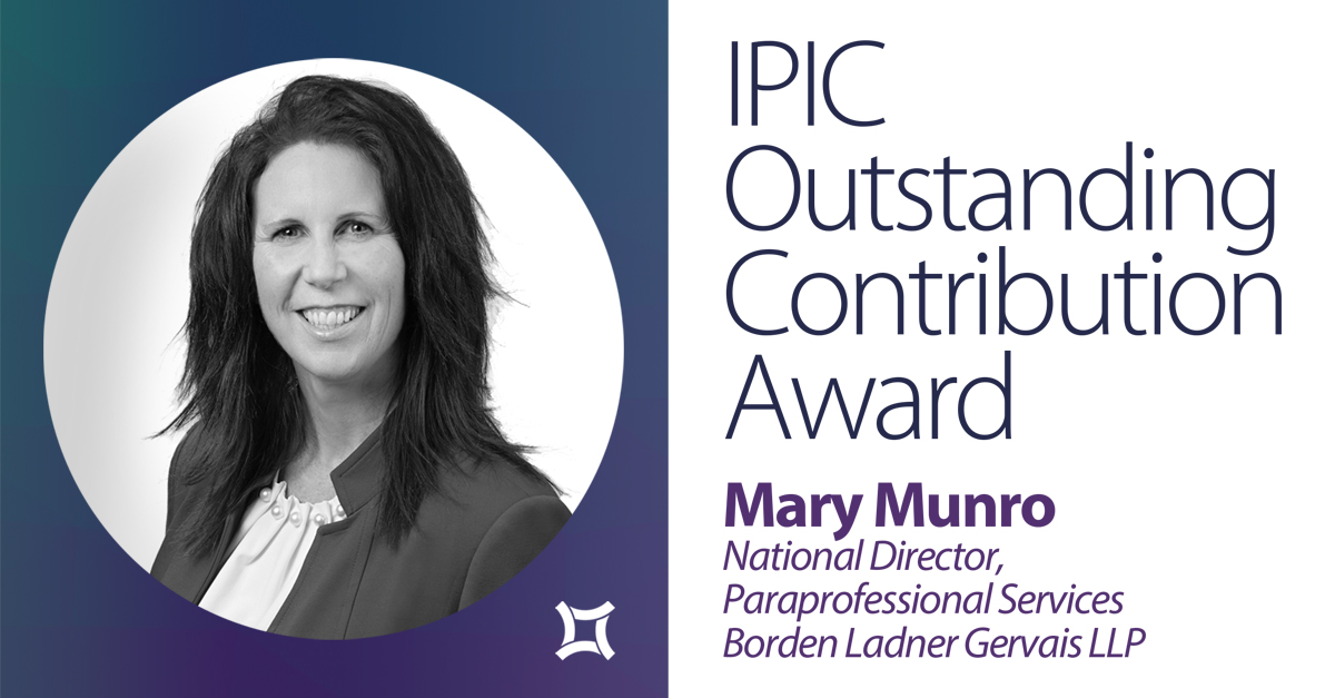 Mary Munro Award