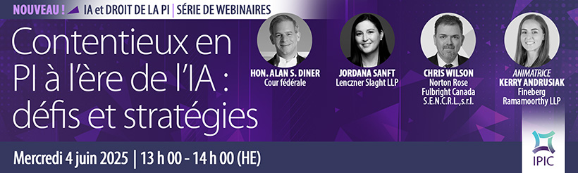 2025 AI IP Litigation speakers FR