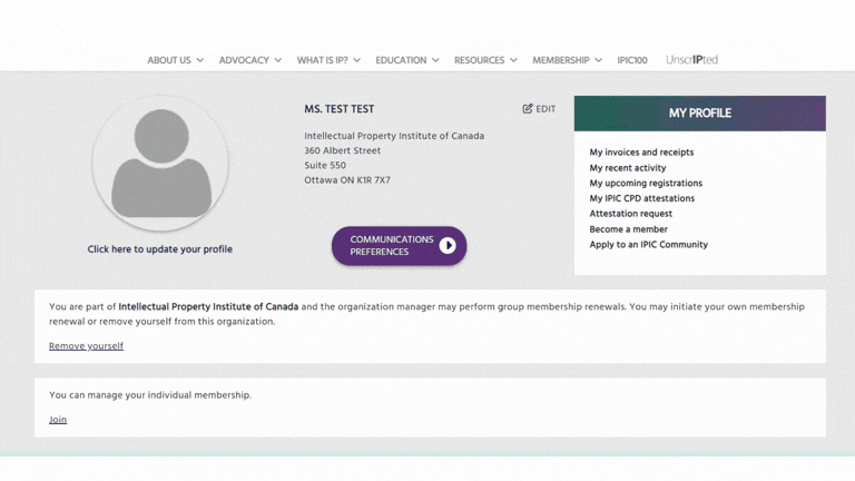 Individual Renewal Video
